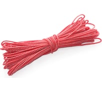 Веревка бельевая ООО ТПК Сигма хозяйственный, бельевой шнур вязаный полипропиленовый, 3 мм, 10 м ШВХС06