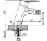 Смеситель для биде AV Engineering AVCID2-A557-608 ЦБ-0744657408 2
