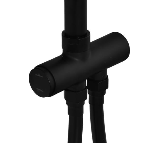 Душевая стойка WISENT с круглым душем и лейкой без смесителя WG2400B