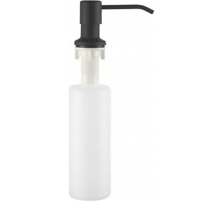 Врезной дозатор для жидкого мыла WISENT черный WG405F