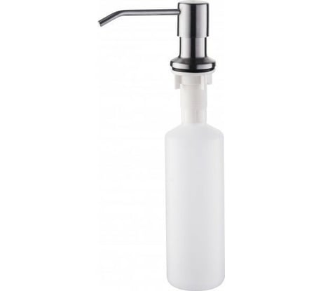 Врезной дозатор для жидкого мыла WISENT сатин WG405-1