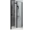 Душевая дверь ALLEN BRAU PRIORITY Optiwhite Easyclean черный браш 3.31027.BBA 00294056 1