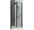 Душевая дверь ALLEN BRAU PRIORITY Optiwhite Easyclean черный браш 3.31027.BBA 00294056 2