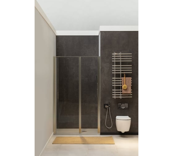 Душевая дверь ALLEN BRAU PRIORITY Optiwhite Easyclean серебро браш 3.31035.BA 00294064