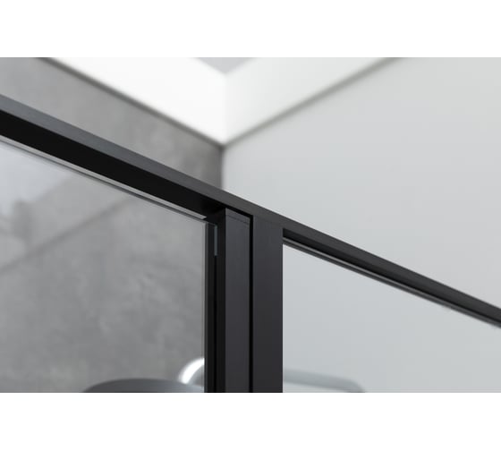 Душевая дверь ALLEN BRAU PRIORITY Optiwhite Easyclean черный браш 3.31036.BBA 00294065