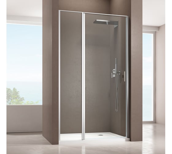 Душевая дверь ALLEN BRAU PRIORITY Optiwhite Easyclean хром 3.31037.00 00294066