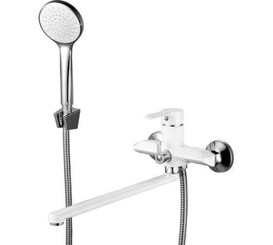 Смеситель для ванны и душа ESKO SORRENTO WHITE SR 31W 1