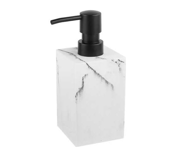 Диспенсер для мыла PERFECTO LINEA Marble белый 35-000001 1