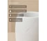 Стакан PERFECTO LINEA Whitestone белый 35-105033 ЦВ-3219796590 7