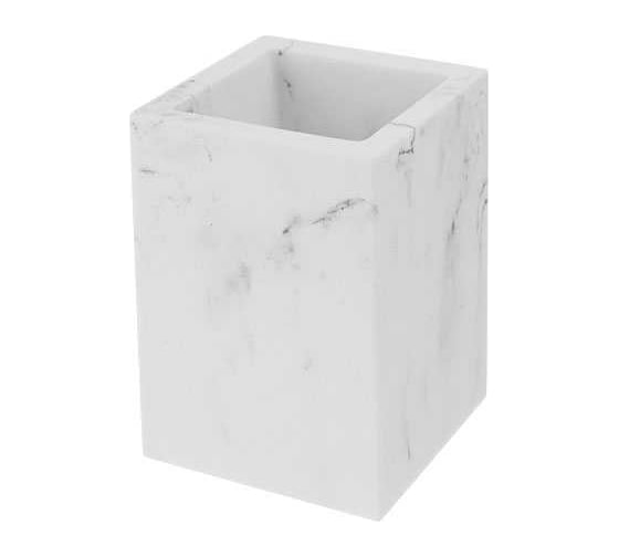 Стакан PERFECTO LINEA Marble белый 35-000003