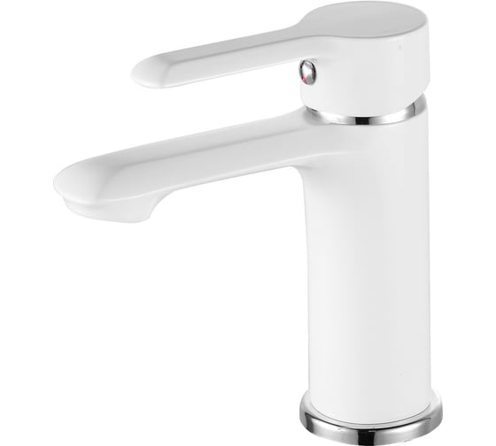 Смеситель для раковины ESKO Sorrento white без донного клапана SR 26W 1