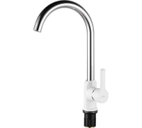 Смеситель для кухни ESKO Sorrento white высокий, поворотный SR 519W
