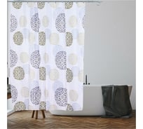 Шторка для ванной PERFECTO LINEA Harmony 180x180 см, блики 36-118017