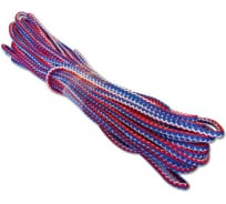 Веревка бельевая ТПК Сигма хозяйственный, бельевой шнур, вязаный полипропиленовый, 8 мм X 30 м ШВХ28