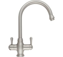 Кран комбинированный, смеситель + питьевая полуматовый никель (Nickel Plated) Atoll NKD0312NP-L