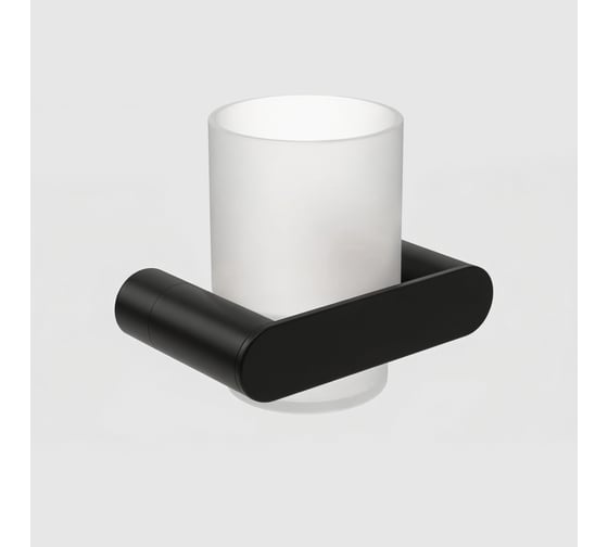 Стаканчик для зубных щеток Nofer Verona черный 16881.N