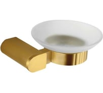 Мыльница Nofer Capri из алюминия, золото 16225.G