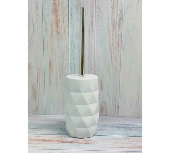Ерш для туалета Swensa GRENA белый, пластик SWP-7023WHT-05