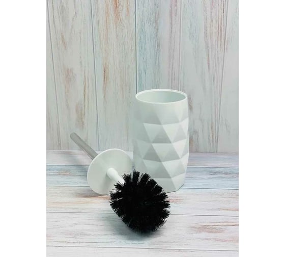 Ерш для туалета Swensa GRENA белый, пластик SWP-7023WHT-05