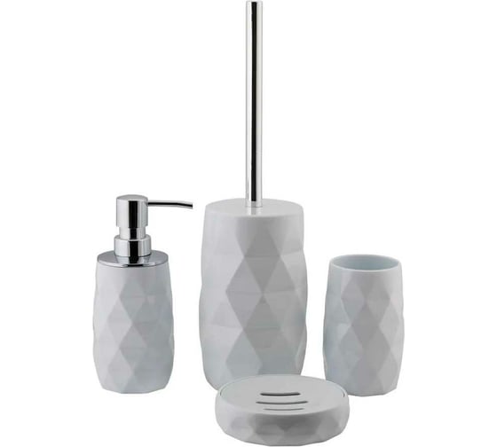 Мыльница Swensa GRENA белый, пластик SWP-7023WHT-04