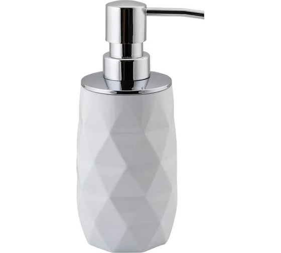 Дозатор жидкого мыла Swensa GRENA белый, пластик SWP-7023WHT-01