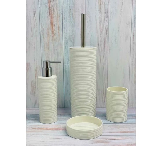 Дозатор жидкого мыла Swensa ASSEN белый, пластик SWP-7025WHT-01