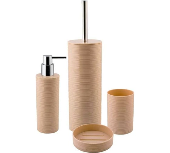 Стакан Swensa ASSEN бежевый, пластик SWP-7025BG-03
