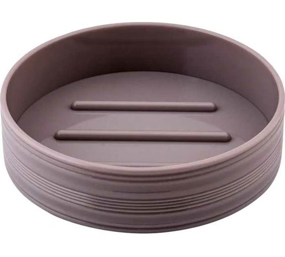 Мыльница Swensa ASSEN серо-сиреневый, пластик SWP-7025CLG-04 1