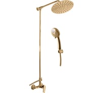 Смеситель для душа RavSlezak COLORADO душевой комплект, головной душ, ЦВЕТ ЗОЛОТО CO182.5/4Z