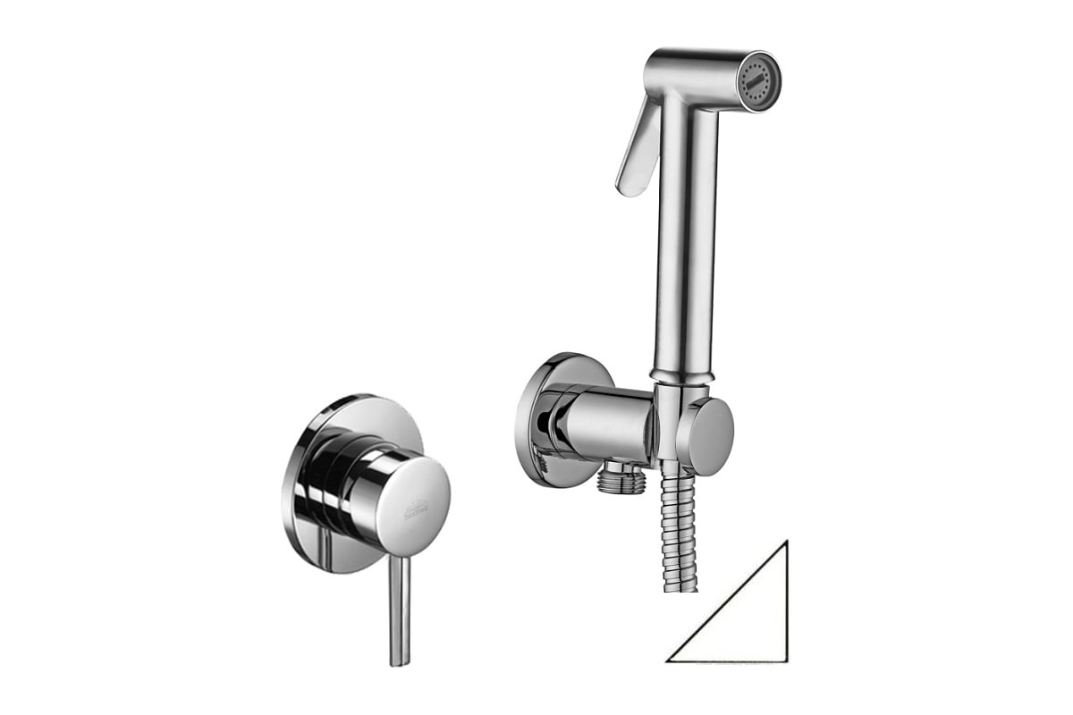 Смеситель с гигиеническим душем Paffoni KITDUP110BO 00285848 - выгодная ...