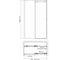 Душевая дверь WasserKraft Фильс (Vils) 56R12 8