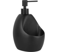 Дозатор с емкостью для губки WasserKraft K-8099BLACK
