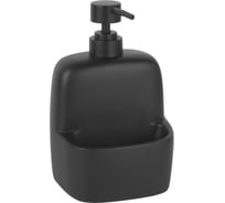 Дозатор с емкостью для губки WasserKraft K-8499BLACK