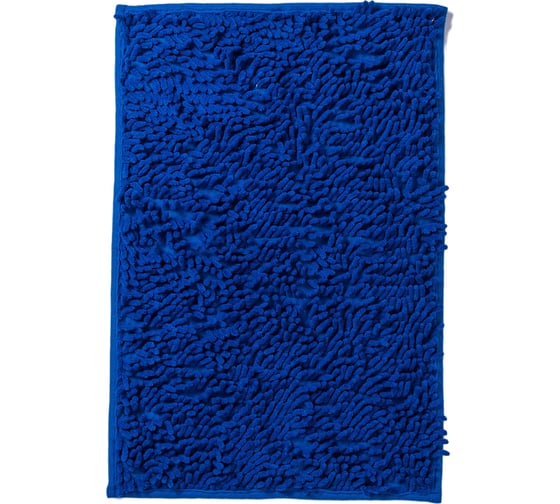 Коврик для ванной комнаты AquaDomer "Макароны", 40х60 Blue синий Blue4060 1