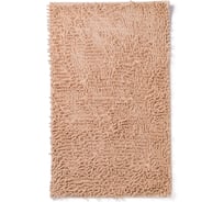 Коврик для ванной комнаты AquaDomer "Макароны", 40х60 Beige бежевый Beige4060