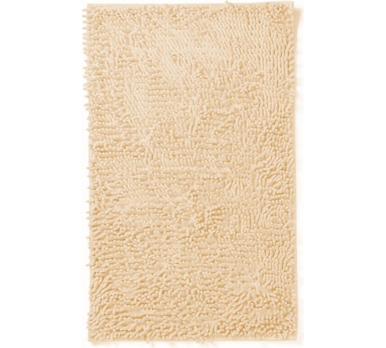 Коврик для ванной комнаты AquaDomer "Макароны", 40х60 Milky молочный Milky4060 1
