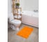 Коврик для ванной комнаты AquaDomer "Макароны", 40х60 Orange оранжевый Orange4060 2