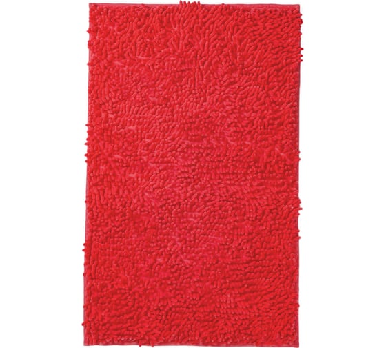 Коврик для ванной комнаты AquaDomer "Макароны", 50х80 Coral коралловый Coral5080 1