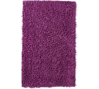 Коврик для ванной комнаты AquaDomer "Макароны", 50х80 Violet фиолетовый Violet5080
