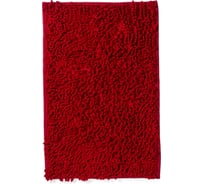 Коврик для ванной комнаты AquaDomer "Макароны", 60х100 Maroon бордовый Maroon60100