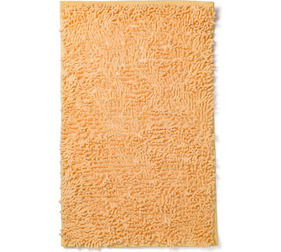 Коврик для ванной комнаты AquaDomer "Макароны", 70х140 Yellow жёлтый Yellow70140 1