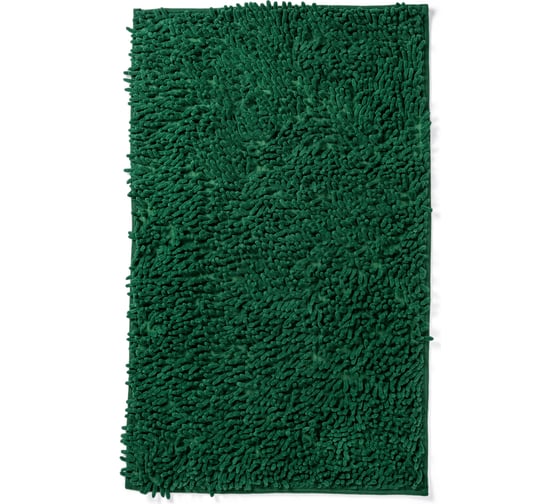 Коврик для ванной комнаты AquaDomer "Макароны", 80х120 Green зеленый Green80120