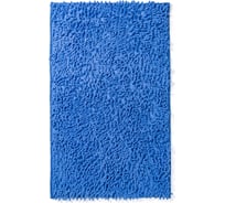 Коврик для ванной комнаты AquaDomer "Макароны", 80х120 Light Blue голубой L.Blue80120