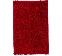 Коврик для ванной комнаты AquaDomer "Макароны", 80х120 Maroon бордовый Maroon80120