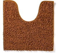 Коврик с вырезом AquaDomer "Макароны", 50х50 Brown коричневый Brown5050
