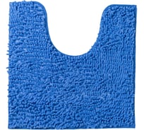 Коврик с вырезом AquaDomer "Макароны", 50х50 Light Blue голубой L.Blue5050
