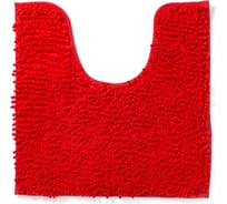 Коврик с вырезом AquaDomer "Макароны", 50х50 Coral коралловый Coral5050