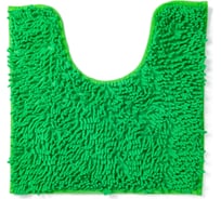Коврик с вырезом AquaDomer "Макароны", 50х50 Light Green салатовый L.Green5050