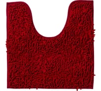 Коврик с вырезом AquaDomer "Макароны", 50х50 Maroon бордовый Maroon5050