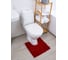 Коврик с вырезом AquaDomer "Макароны", 50х50 Maroon бордовый Maroon5050 2